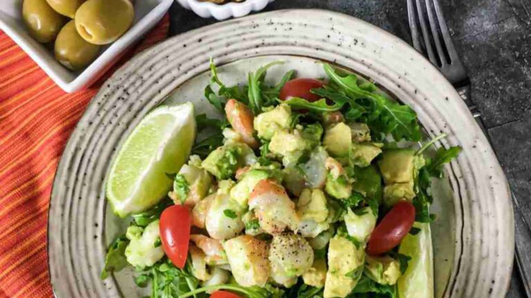 Keto Shrimp Avocado Salad