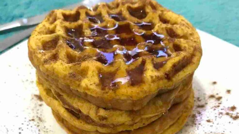 Delicious Pumpkin Chaffles