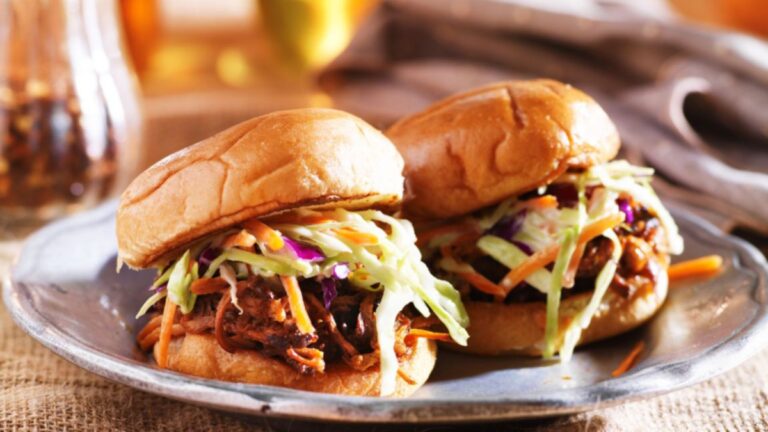 Instant Pot Pulled BBQ Pork Sliders