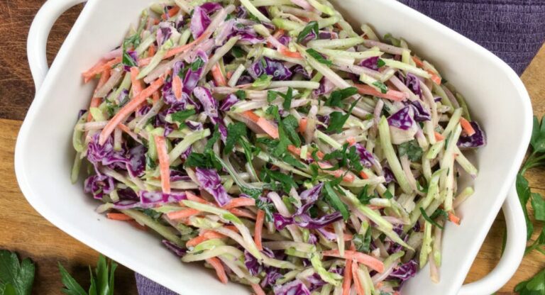 Crunchy and Filling Broccoli Slaw