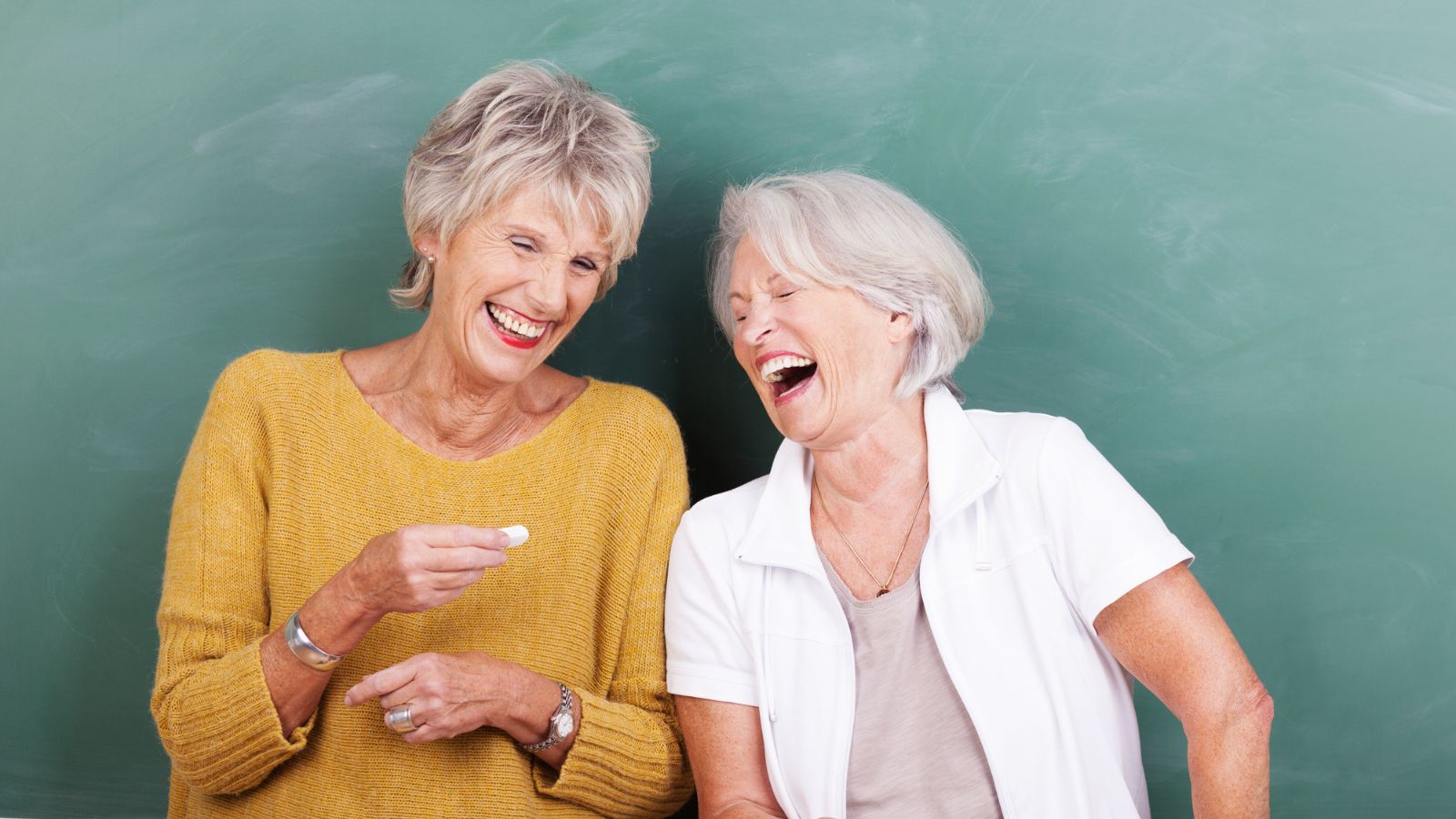 women laughing