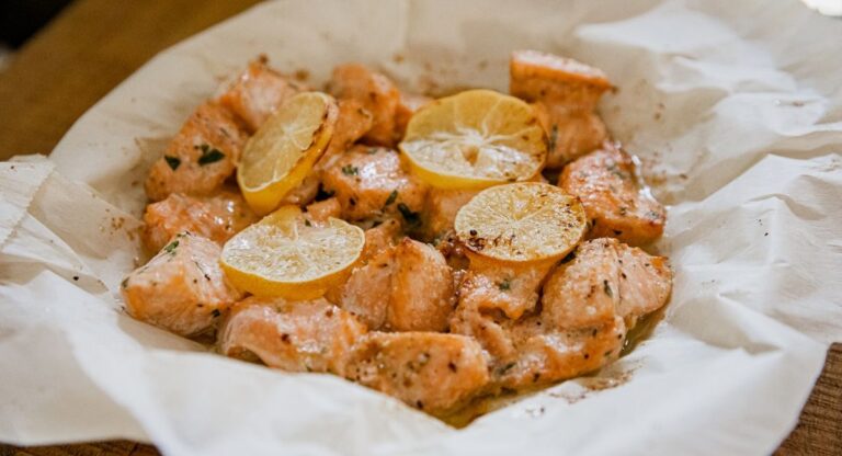 Air Fryer Salmon Bites