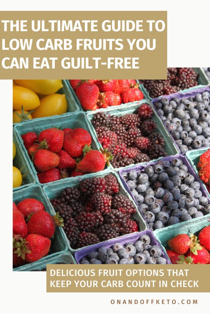 Explore baskets brimming with strawberries, blackberries, blueberries, and yellow tomatoes. Discover their surprising place on the low carb fruit list, perfect for a delicious yet health-conscious choice.